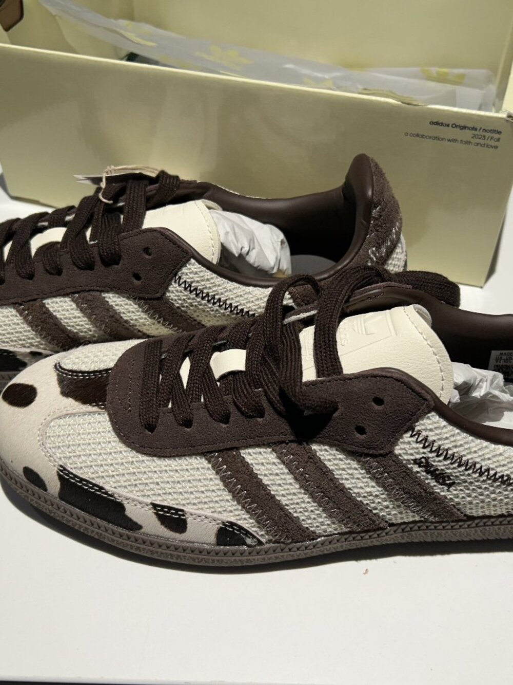 Adidas Samba OG Notitle Cow Print